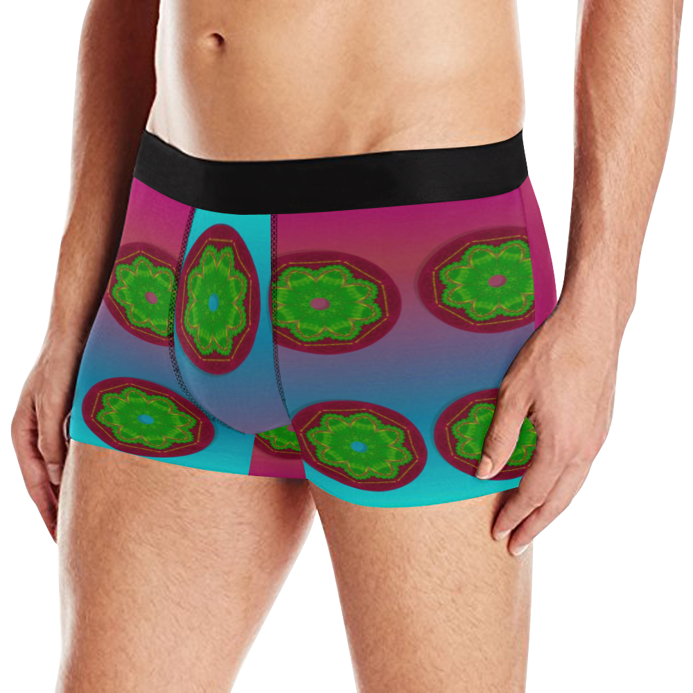Meditative abstract temple of love Men's All Over Print Boxer Briefs (Model L10)