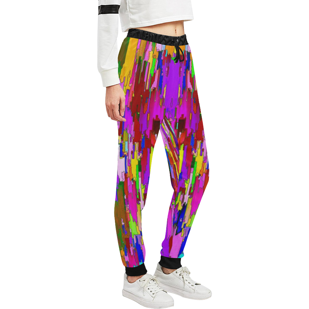 Zappy Maps B by FeelGood Unisex All Over Print Sweatpants (Model L11)