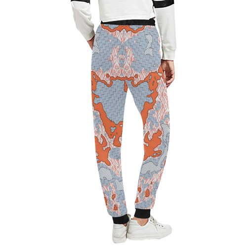 Unique abstract pattern mix 2E by FeelGood Unisex All Over Print Sweatpants (Model L11)