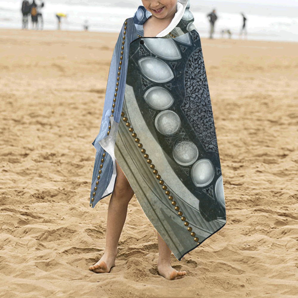 Chinese dragon Kids' Hooded Bath Towels