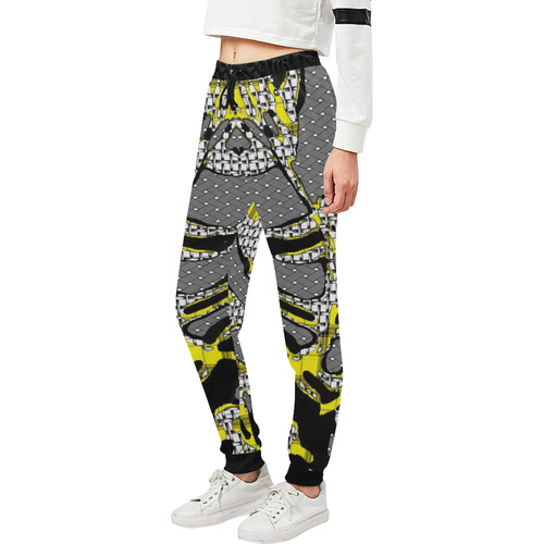 Abstract Pattern Mix 4C by FeelGood Unisex All Over Print Sweatpants (Model L11)