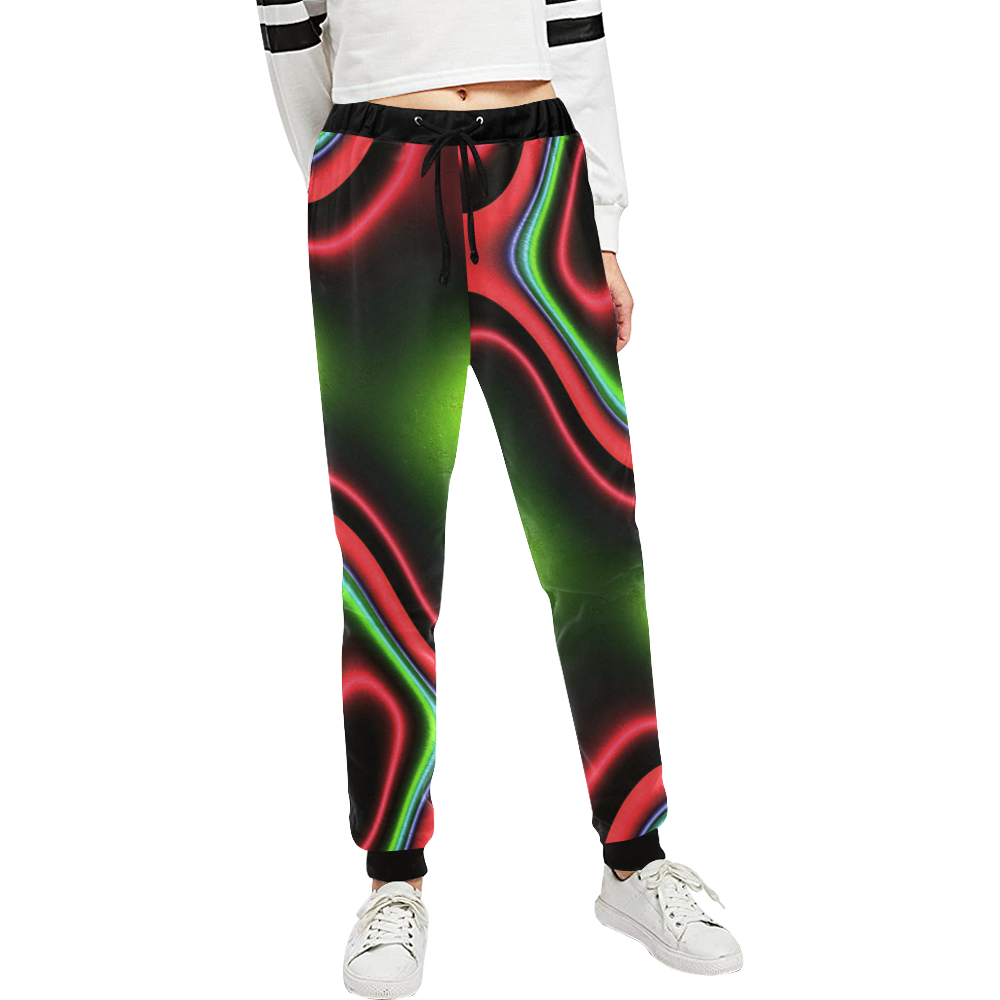 Vibrant Fantasy 1 by FeelGood Unisex All Over Print Sweatpants (Model L11)