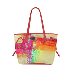 Groove Clover Canvas Tote Bag (Model 1661)