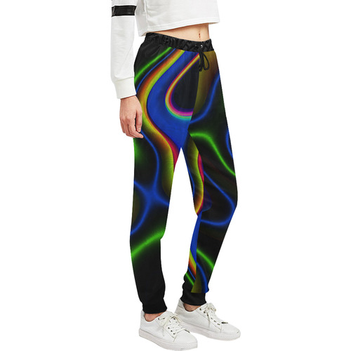 Vibrant Fantasy 6 by FeelGood Unisex All Over Print Sweatpants (Model L11)