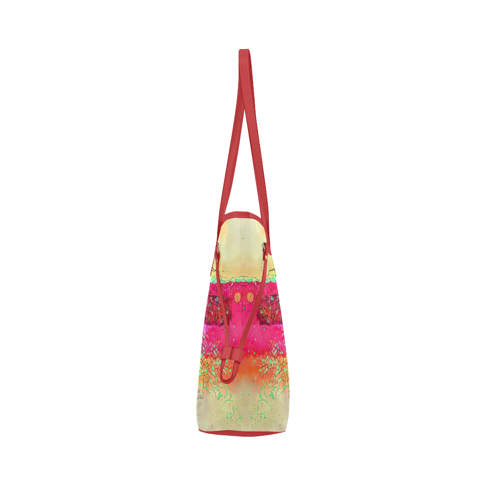 Groove Clover Canvas Tote Bag (Model 1661)