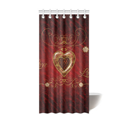 Love, wonderful heart Shower Curtain 36"x72"