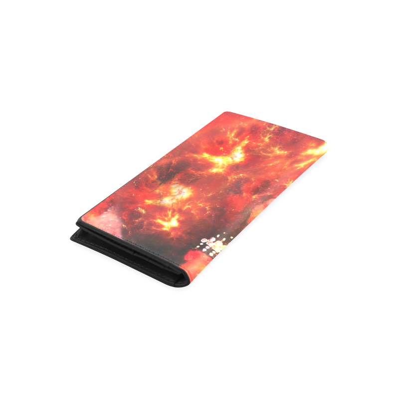 This Girl is On Fire Women's Leather Wallet (Model 1611)