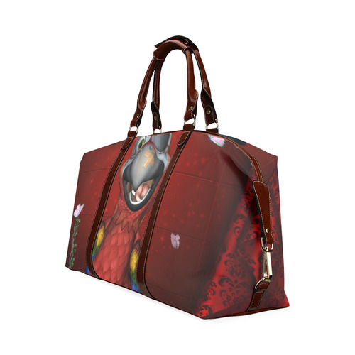 Funny, cute parrot Classic Travel Bag (Model 1643) Remake