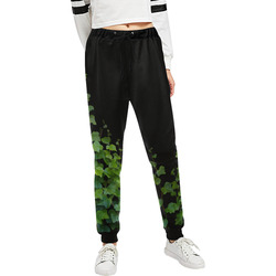 Vines, climbing plant watercolor Unisex All Over Print Sweatpants (Model L11)