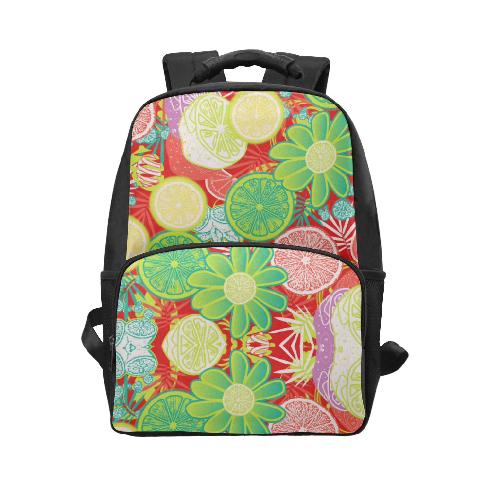 Loudly Lime Unisex Laptop Backpack (Model 1663)