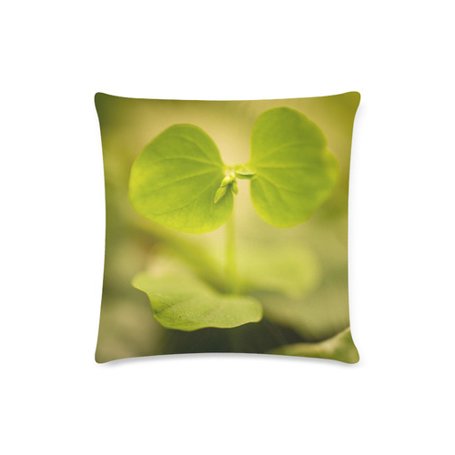 New Growth Custom Zippered Pillow Case 16"x16"(Twin Sides)