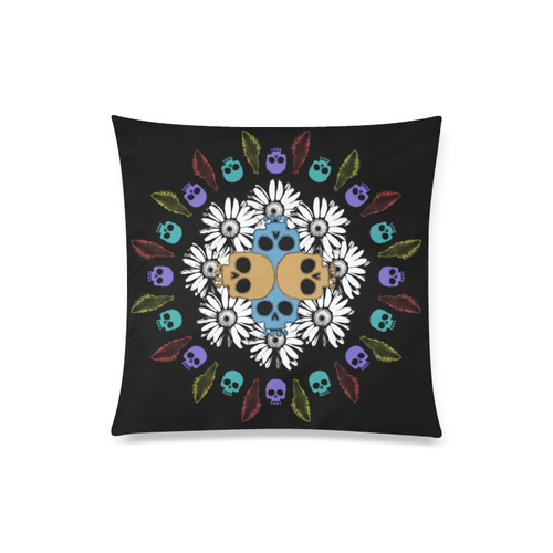 Pushing Daisies Custom Zippered Pillow Case 20"x20"(Twin Sides)