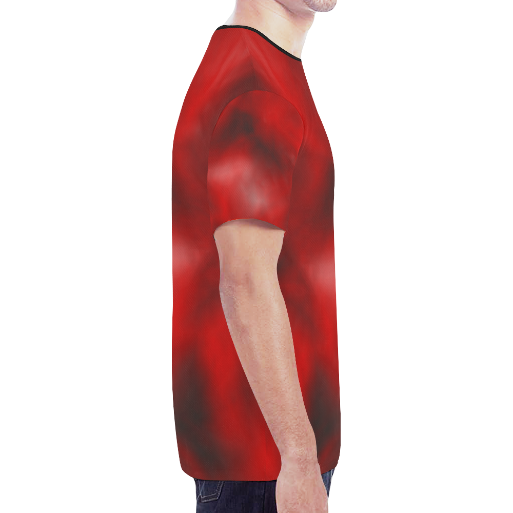 Red depth New All Over Print T-shirt for Men (Model T45)