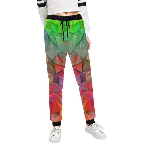 Abstract Popart by Nico Bielow Unisex All Over Print Sweatpants (Model L11)