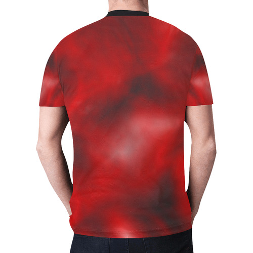 Red depth New All Over Print T-shirt for Men (Model T45)
