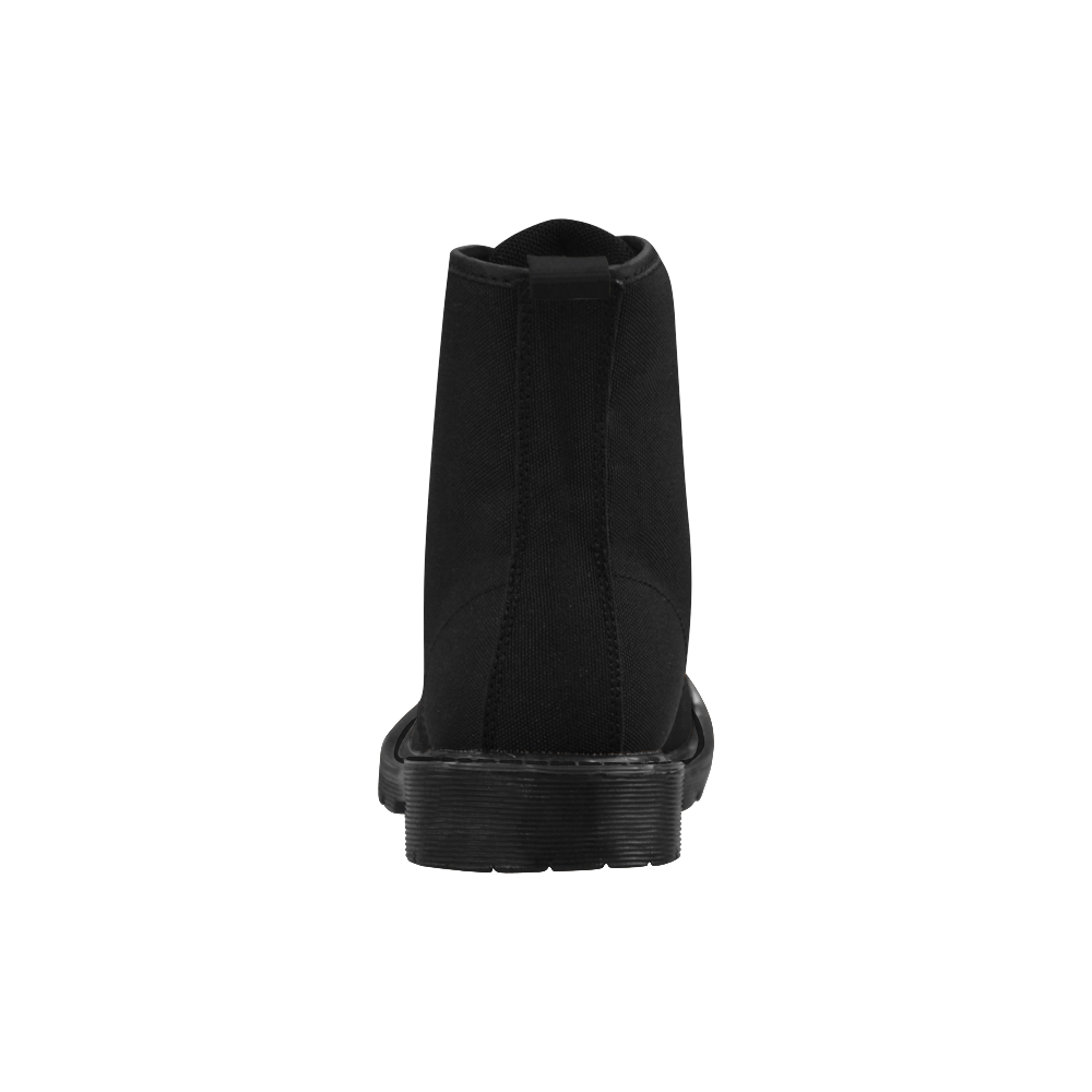 Black Ops Martin Boots for Women (Black) (Model 1203H)