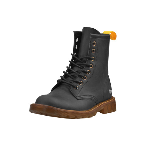 Black High Grade PU Leather Martin Boots For Men Model 402H
