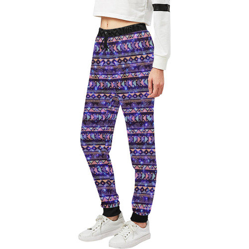 Traditional Ethno Culture Galaxy Pattern Unisex All Over Print Sweatpants (Model L11)