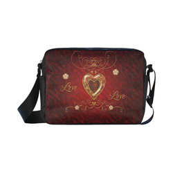 Love, wonderful heart Classic Cross-body Nylon Bags (Model 1632)