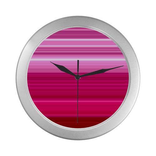 P!NKAL!OUS Silver Color Wall Clock