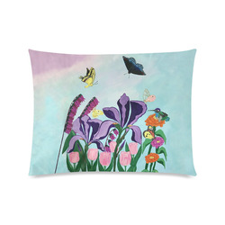 Garden of Heavenly Delights 20 x 26 Pillowcase Custom Zippered Pillow Case 20"x26"(Twin Sides)