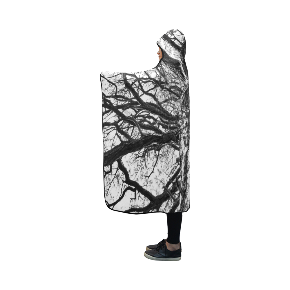 Tree of Life by Martina Webster Hooded Blanket 50''x40''