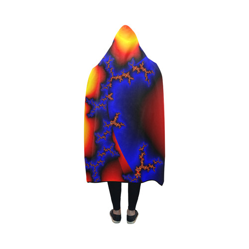Electra 2 by Martina webster Hooded Blanket 50''x40''
