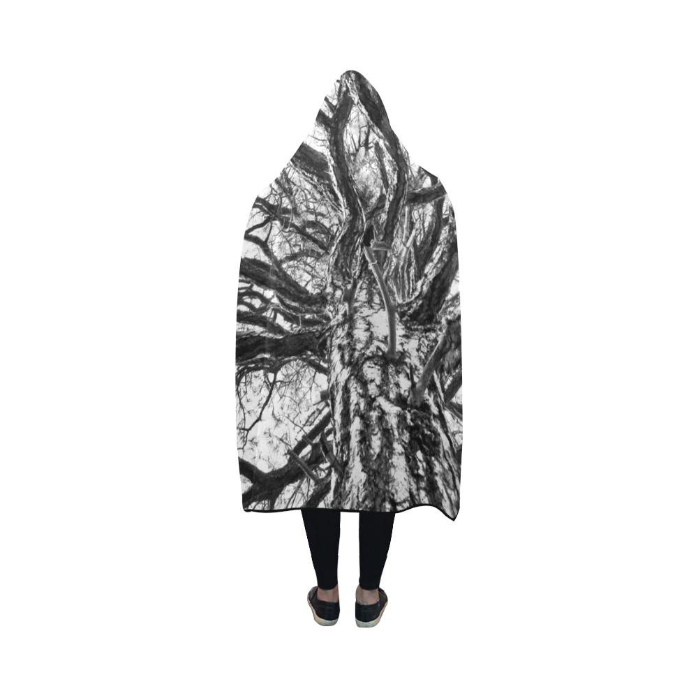 Tree of Life by Martina Webster Hooded Blanket 50''x40''