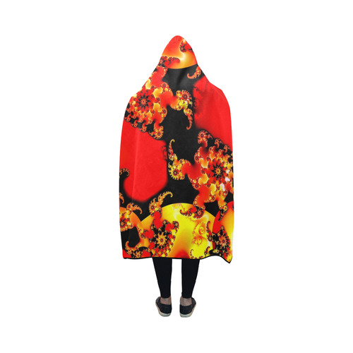 Firewall by Martina Webster Hooded Blanket 50''x40''