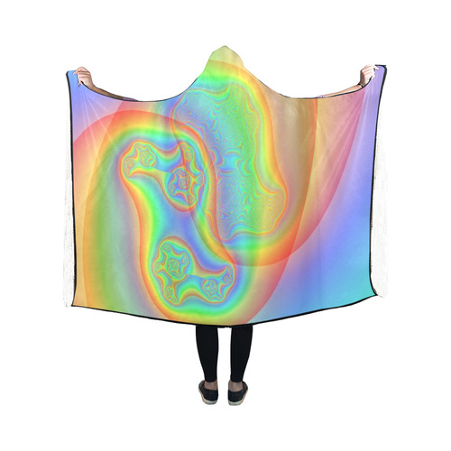 Dreaming by Martina Webster Hooded Blanket 50''x40''