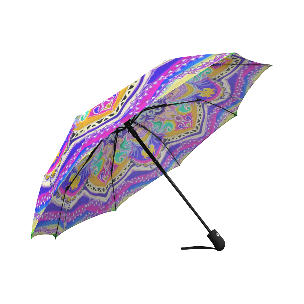 mandala lys 5 Auto-Foldable Umbrella (Model U04)