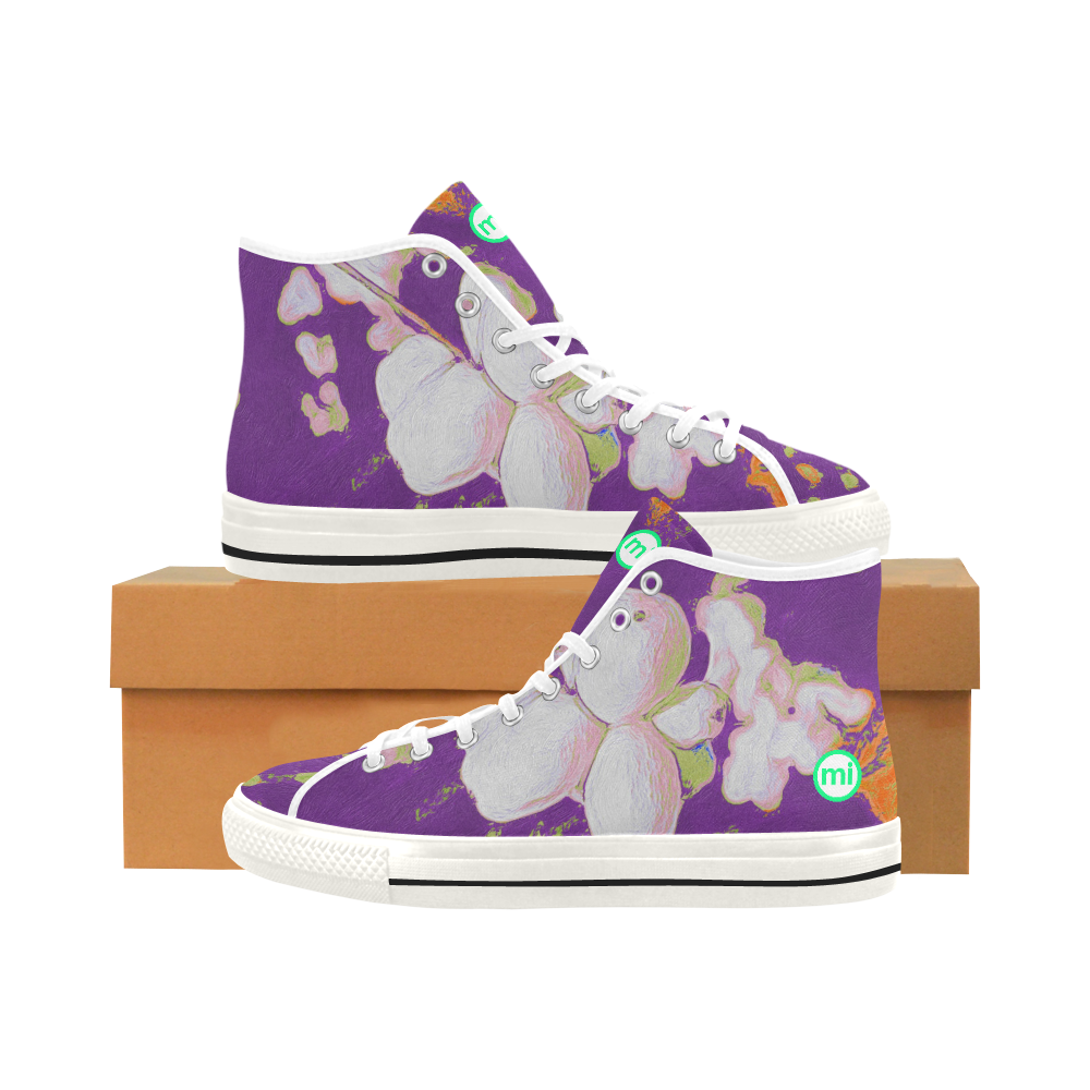 Snowberries. Inspired by the Magic Island of Gotland. Vancouver H Women's Canvas Shoes (1013-1)