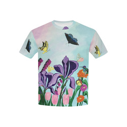 Garden of Heavenly Delights Kid's T-Shirt Kids' All Over Print T-shirt (USA Size) (Model T40)