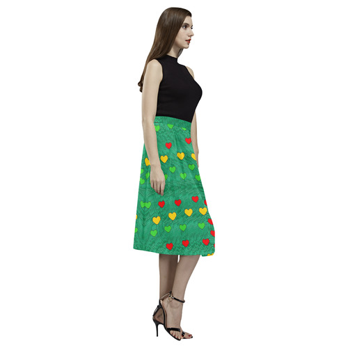 love is in all of us to give and show Aoede Crepe Skirt (Model D16)
