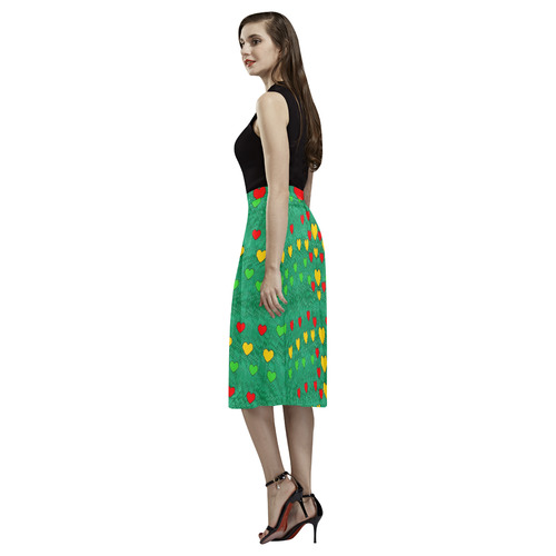 love is in all of us to give and show Aoede Crepe Skirt (Model D16)
