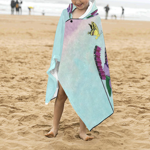Garden of Heavenly Delights Kids Hooded Beach Towel Kids' Hooded Bath Towels