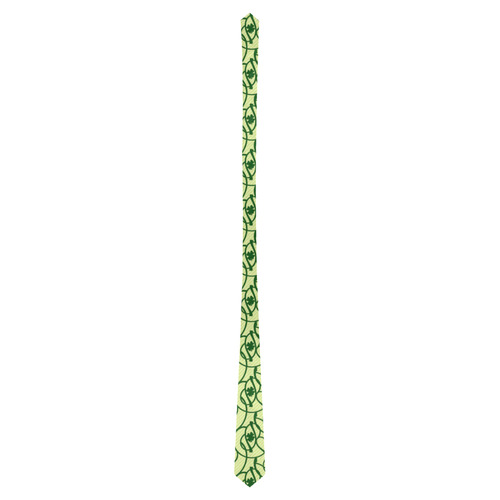 St Patrick's Day Clovers Classic Necktie (Two Sides)
