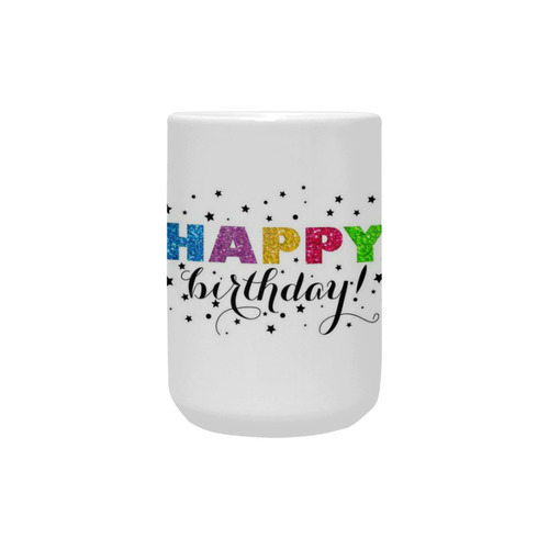 Happy by Artdream Custom Ceramic Mug (15OZ)