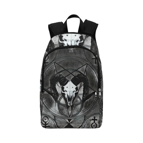 Darkside Baphomet Skull Fabric Backpack for Adult (Model 1659)