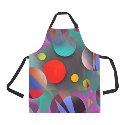Scrap Abstract by Artdream All Over Print Apron