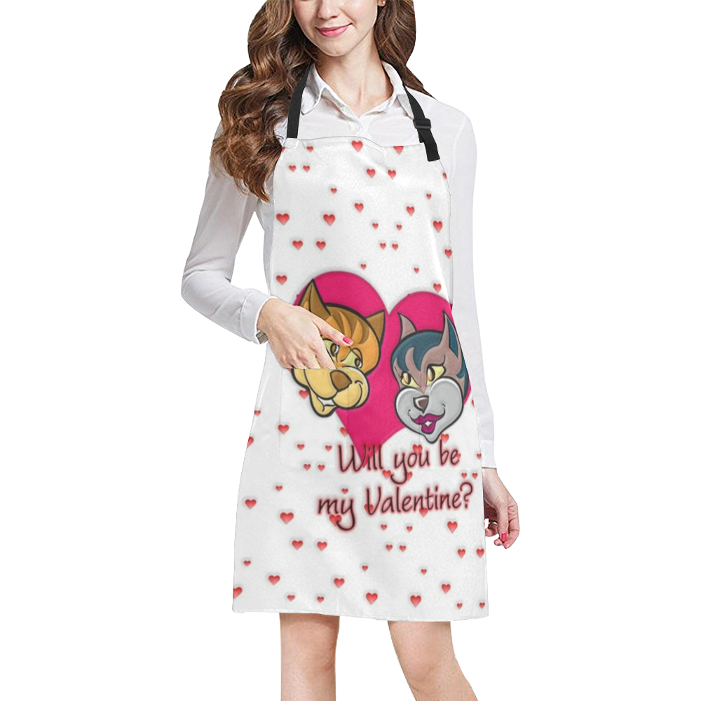 Love by Popart Lover All Over Print Apron