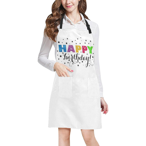 Birthday by Artdream All Over Print Apron