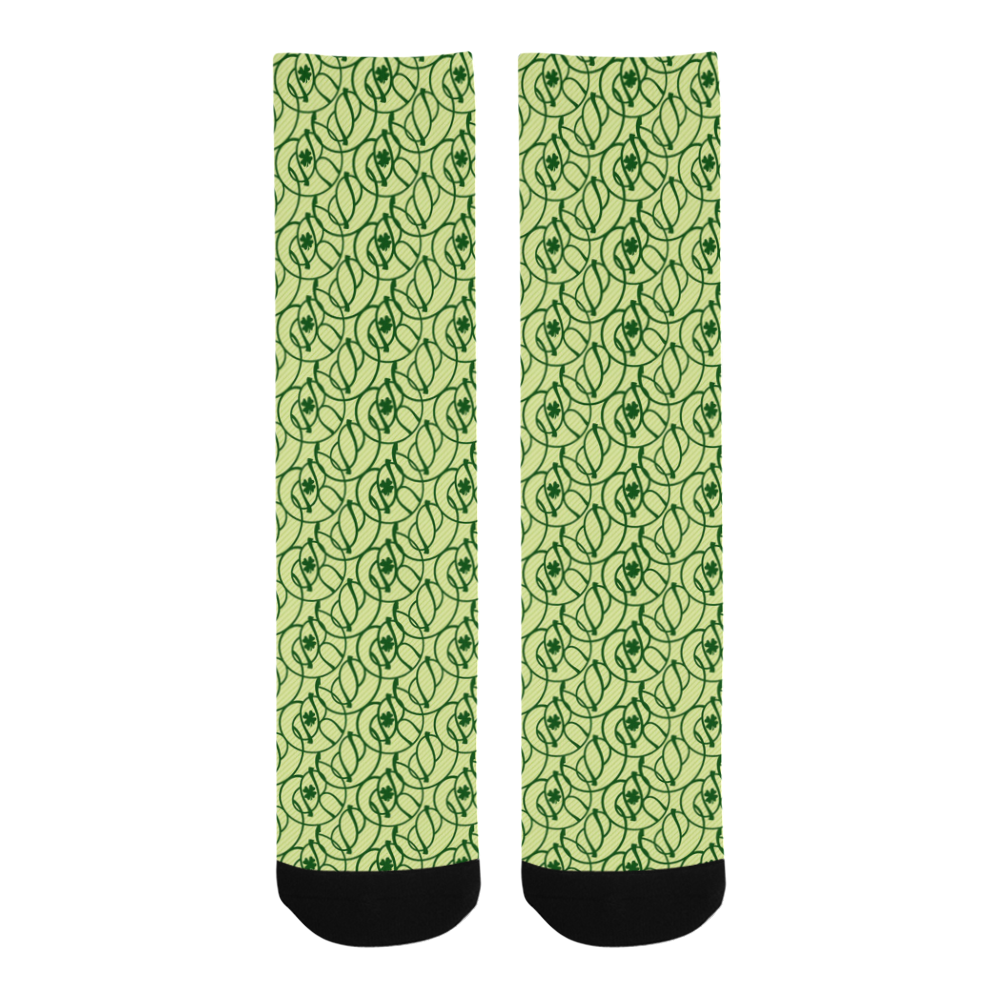 St Patrick's Day Clovers Trouser Socks
