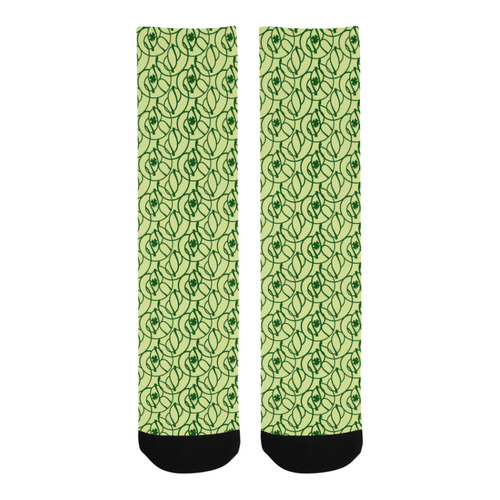 St Patrick's Day Clovers Trouser Socks