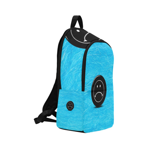 Dark Smiley Fabric Backpack for Adult (Model 1659)