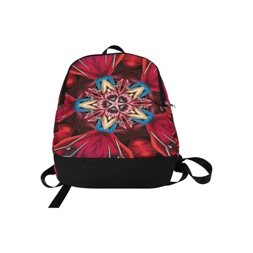 Hell Gate Demon Flower Fabric Backpack for Adult (Model 1659)