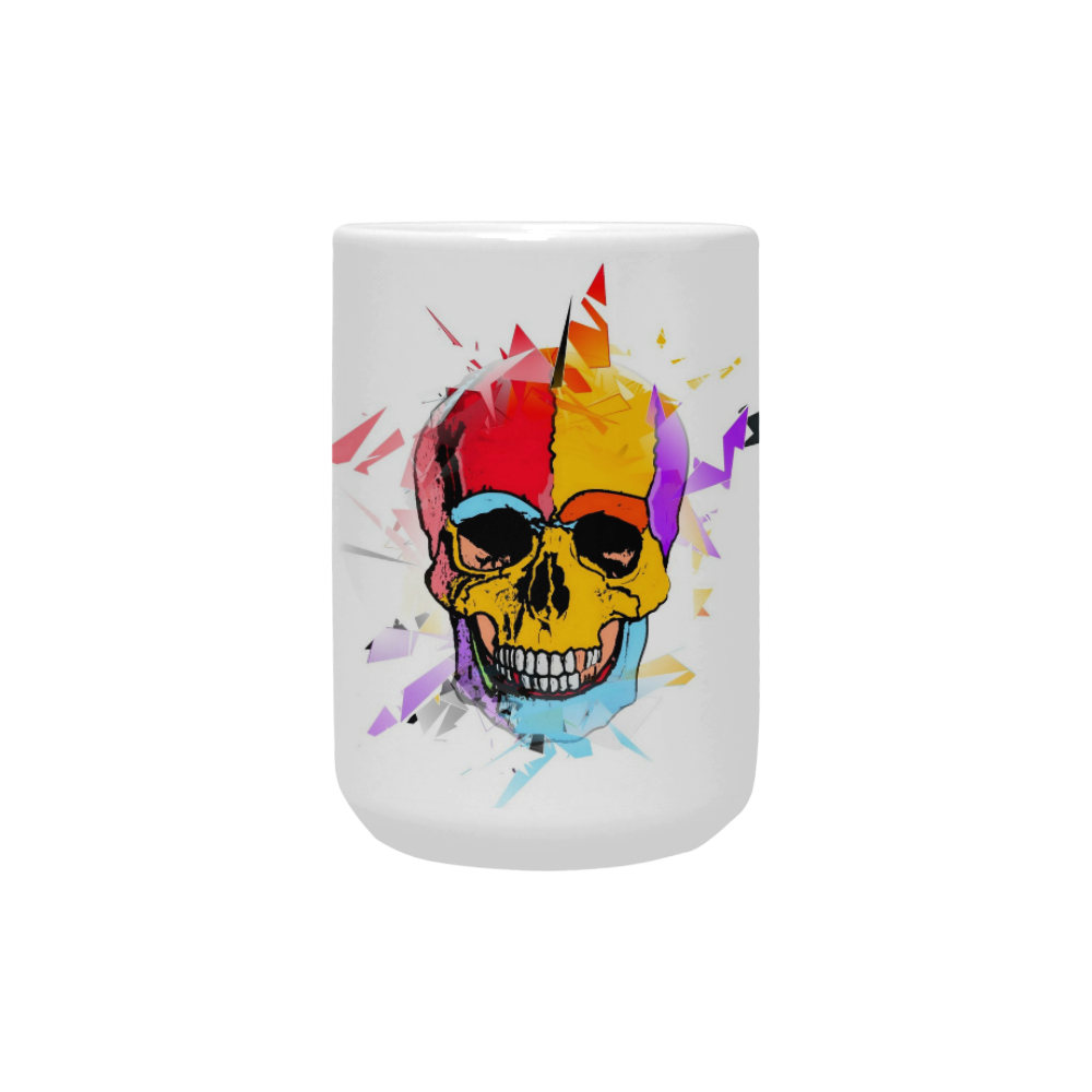 Skull by Popart Lover Custom Ceramic Mug (15OZ)