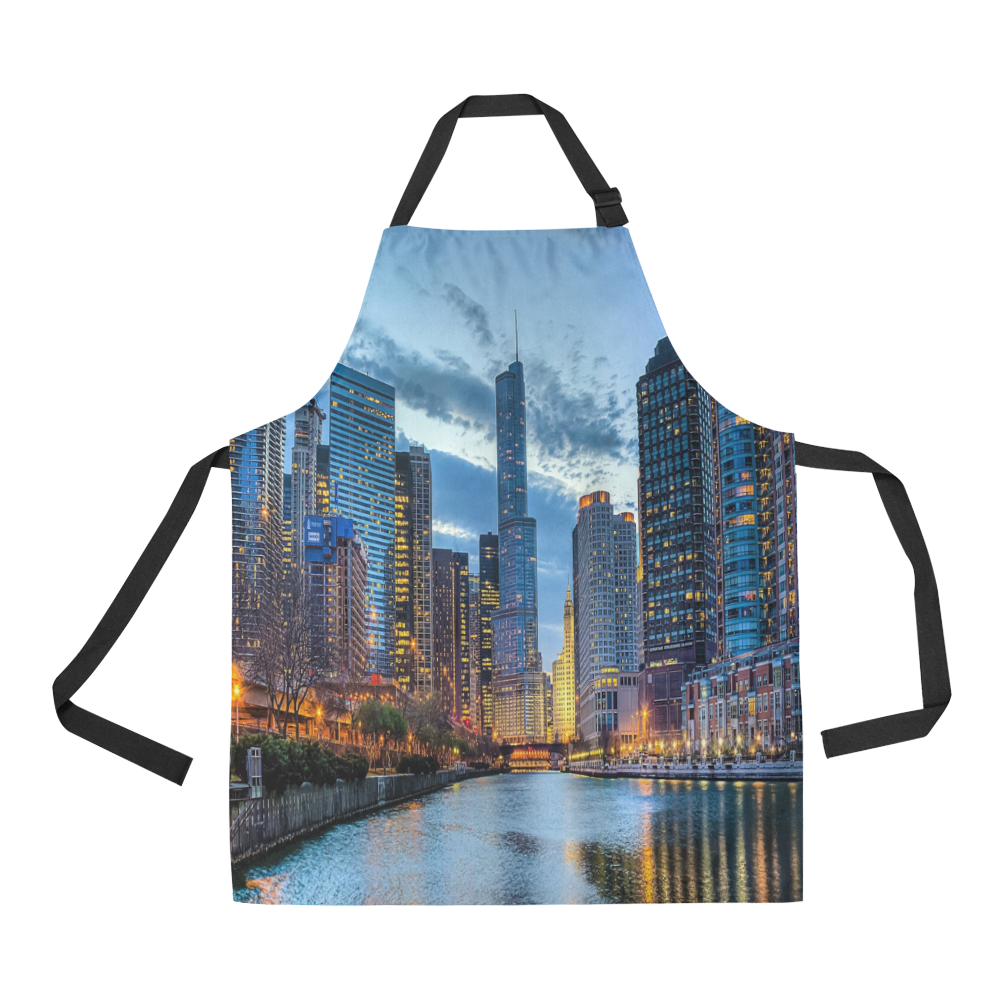 Chicago by Artdream All Over Print Apron