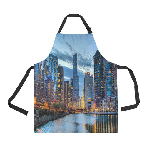 Chicago by Artdream All Over Print Apron