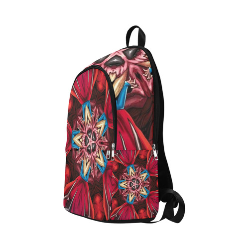 Hell Gate Demon Flower Fabric Backpack for Adult (Model 1659)